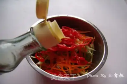 Make Mustard needle mushrooms step 5