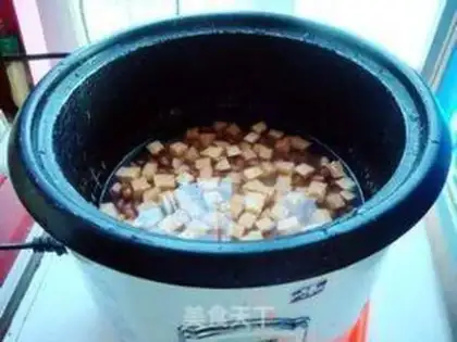 Make Weenie, peanut rice step 4