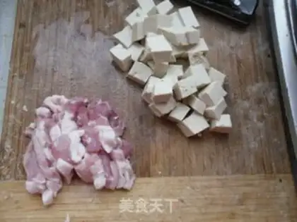 Make ♪ Snow veal and tofu ♪ step 2
