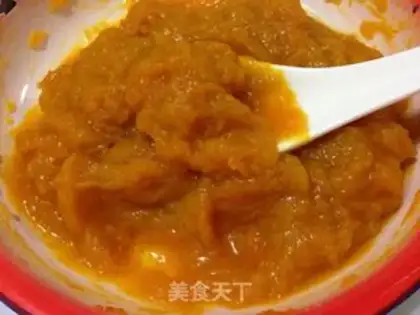 Make Pumpkin porridge step 1
