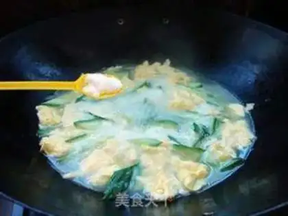 Make cucumber egg soup step 6