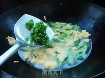 Make cucumber egg soup step 7