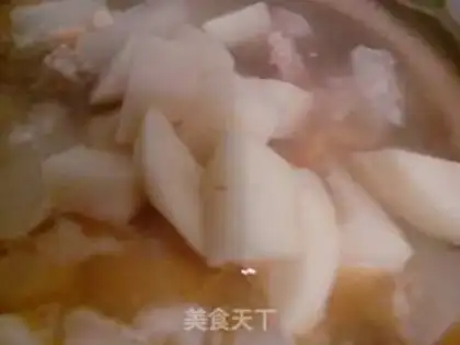 Make Pork chop and radish soup step 8