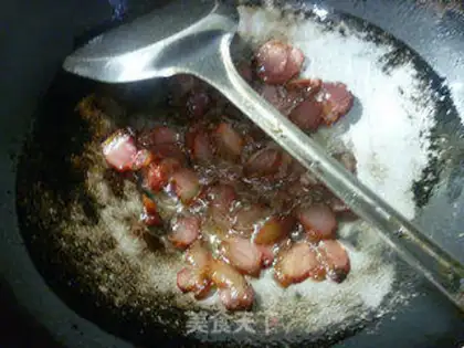Make Garlic meat step 3