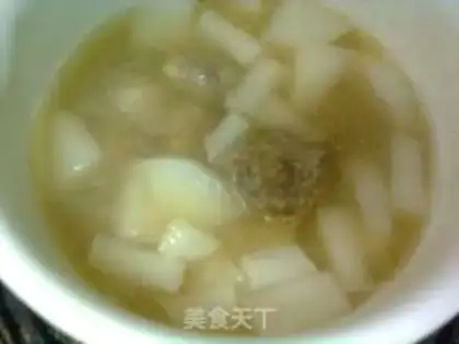 Make Beefball radish soup step 13