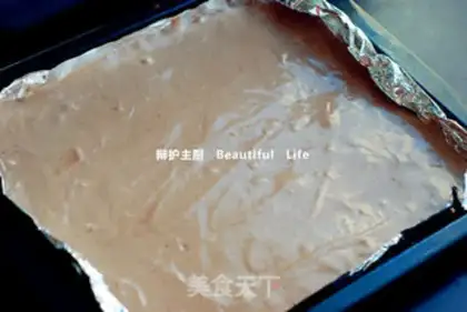 Make Tea and milk, frozen cocoa rolls step 0