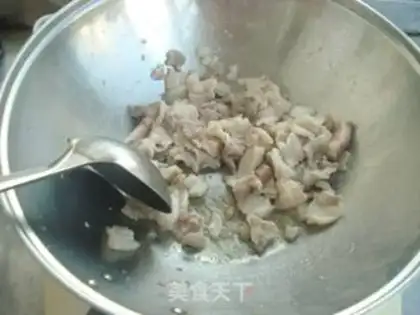 Make Meatloaf, bean skin step 2