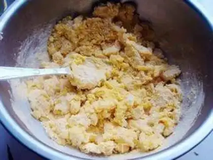 Make Creamed with potatoes step 3