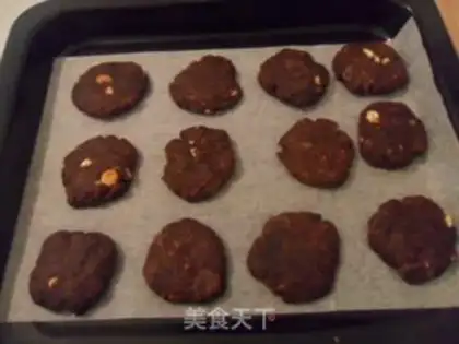Make Chocolate cookies step 2
