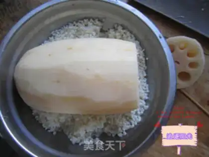 Make Cinnamon rice step 1