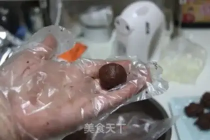 Make Chocolate beans step 12