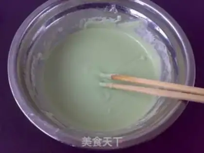 Make Green tea and cinnamon cake step 2