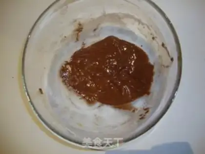 Make Chocolate Madeleine step 3