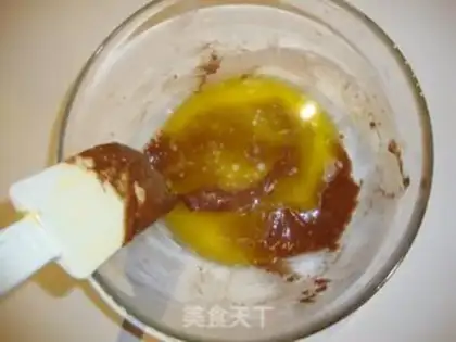 Make Chocolate Madeleine step 4