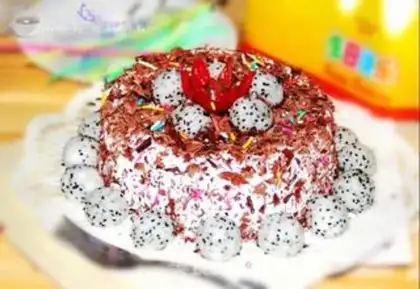 Make Birthday cake step 12