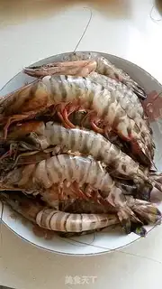 Make Cheese and bamboo shrimp step 0