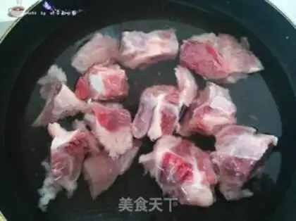 Make Red burn ribs step 1