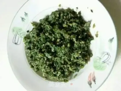 Make Celery leaves step 4
