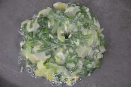 Make Shrimp cake step 4