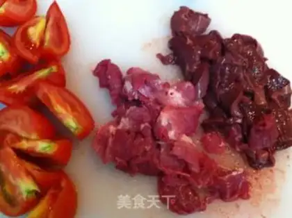 Make Tomato liver soup step 2