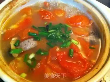 Make Tomato liver soup step 6