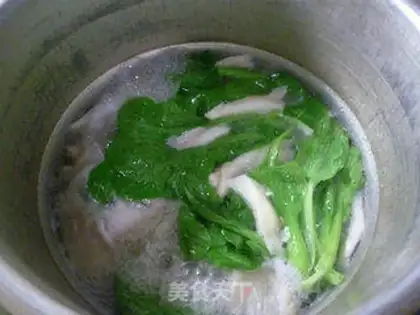 Make Chicken caterpillars, porridge broth step 6