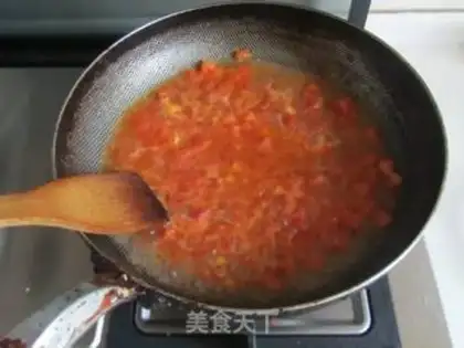 Make Tomato blossoms step 4