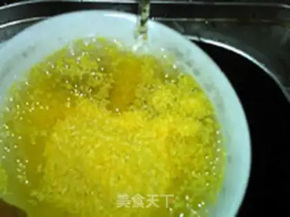 Make Rice congee step 1