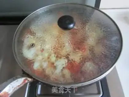 Make Tomato blossoms step 6
