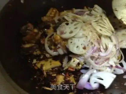 Make Spicy salted fish step 9
