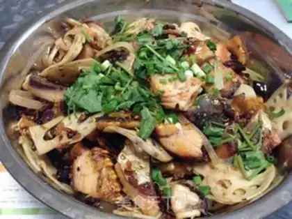 Make Spicy salted fish step 10