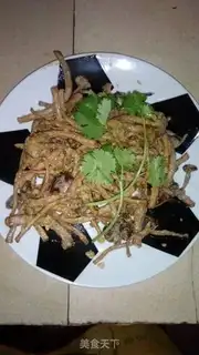 Make Salted egg yogurt mushrooms step 5