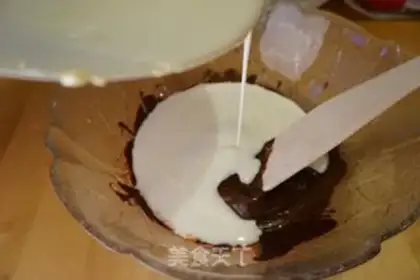 Make French truffle chocolate step 2