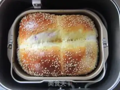 Make Bread machine with potato toast step 14