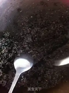 Make Sesame sugar step 3