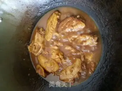 Make The chicken wings of the pole sauce step 8
