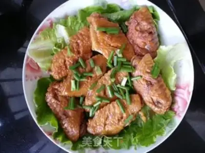 Make The chicken wings of the pole sauce step 9