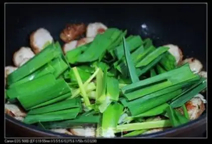 Make The celery is sore, it