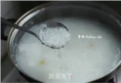 Make Crab porridge step 2