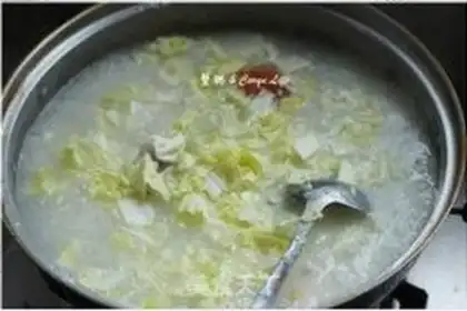 Make Crab porridge step 5