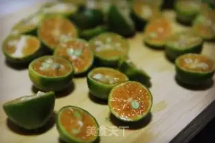 Make Little orange honey step 1