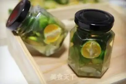 Make Little orange honey step 2