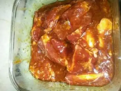 Make Honey sauce and roast meat step 2
