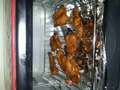 Make Honey sauce and roast meat step 3