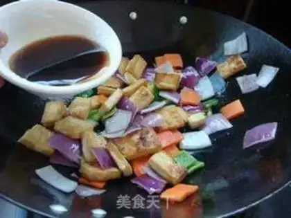 Make Pelican onion tofu step 4