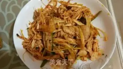 Make Spicy chicken silk step 0