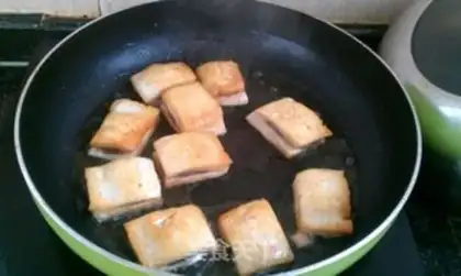 Make Garlic tofu step 2