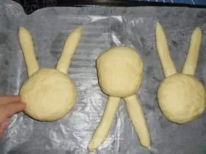 Make Rabbit bread step 6