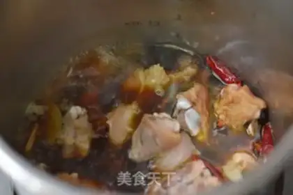 Make High-pressure pans burning pigs