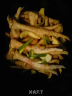Make Salt chicken feet step 2